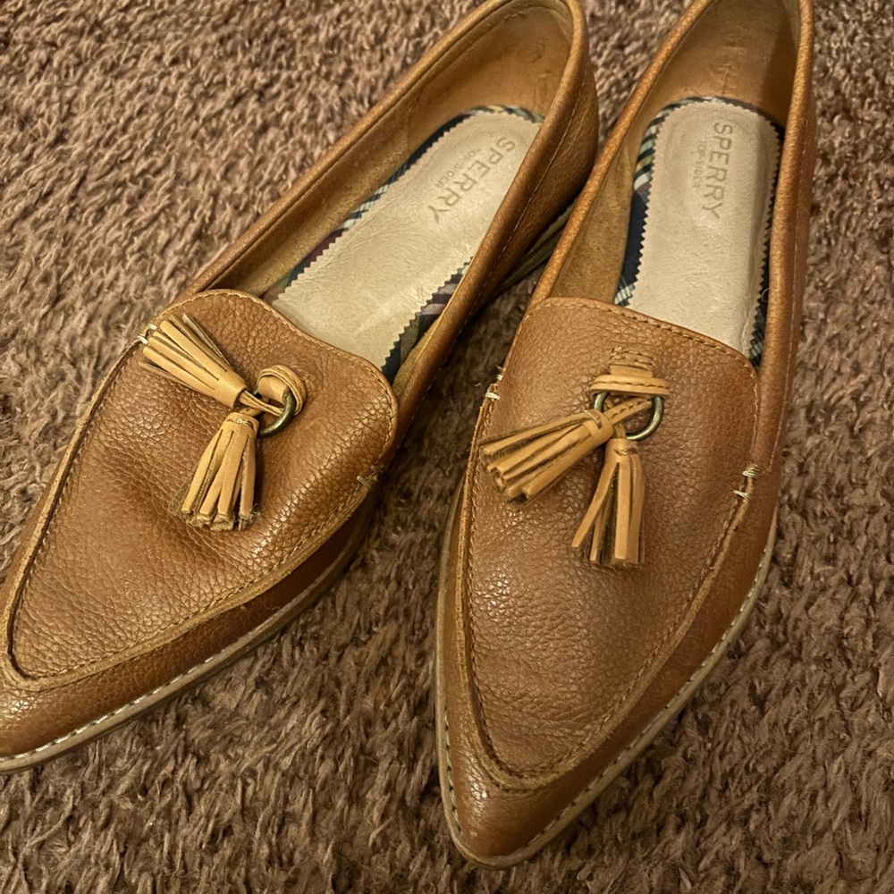 Sperry Women’s Brown Leather Loafers